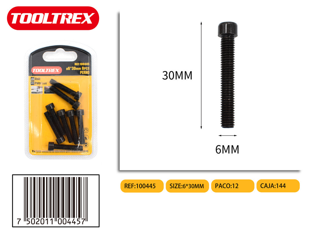 100445 Tornillos Hexagonales
