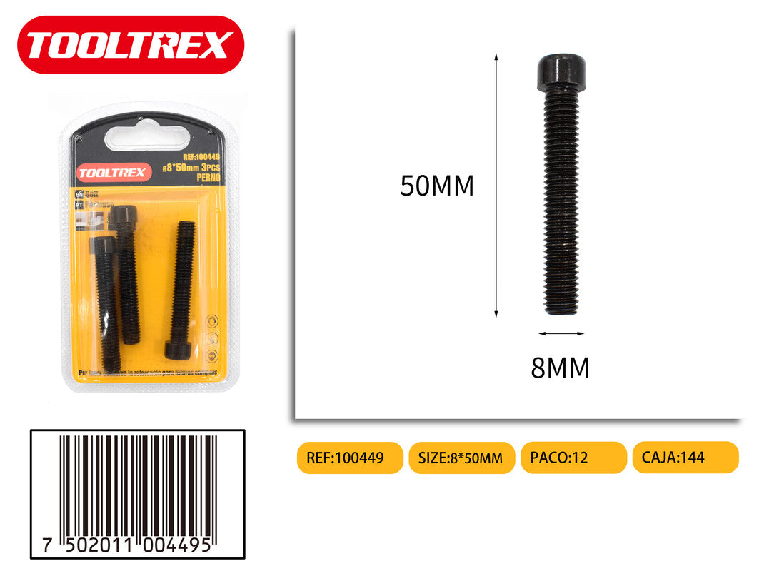 100449 Tornillos Hexagonales