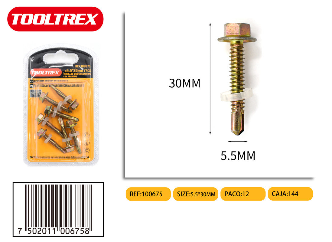 100675 Tornillos Para Metales