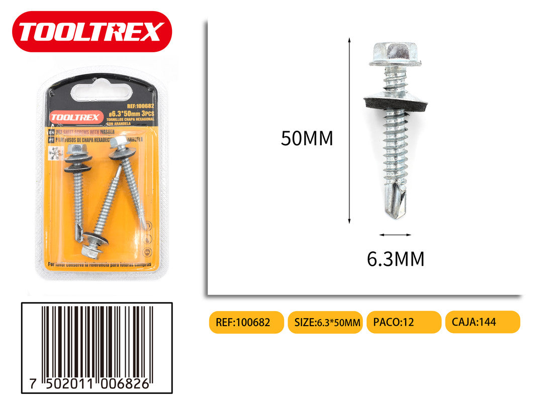 100682 Tornillos Para Metales
