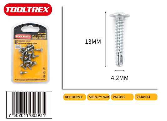 100393 Tornillos Para Metales