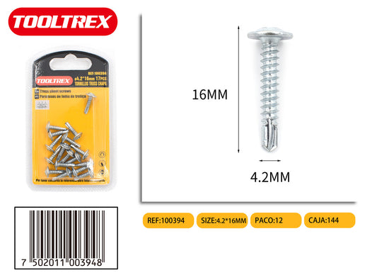 100394 Tornillos Para Metales