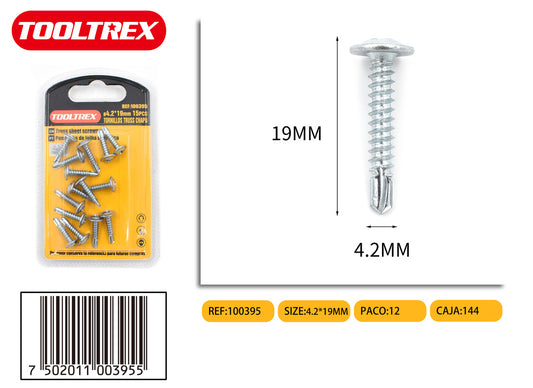 100395 Tornillos Para Metales