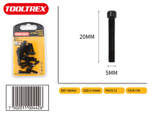 100442 Tornillos Hexagonales