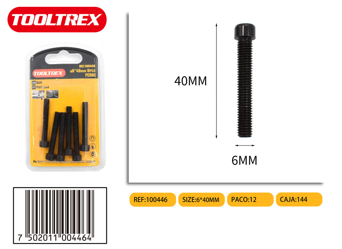 100446 Tornillos Hexagonales