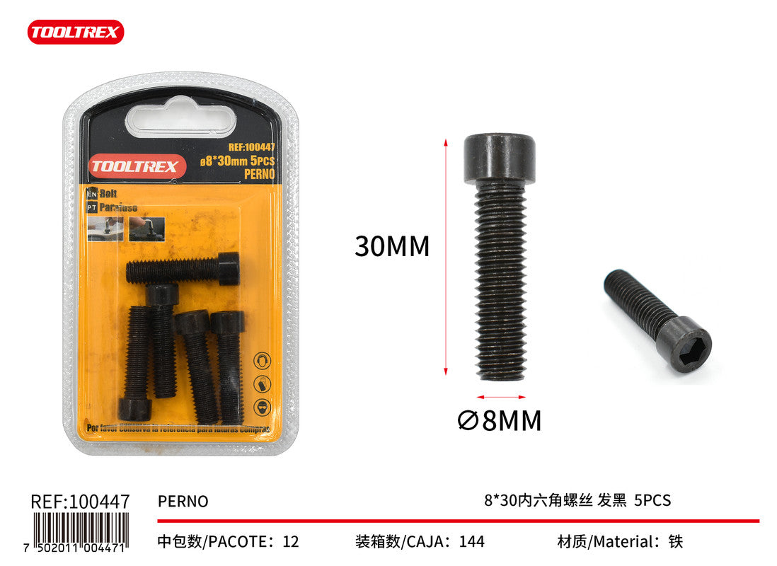 100447 Tornillos Hexagonales