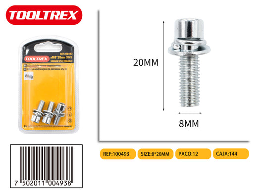 100493 Tornillos Hexagonales