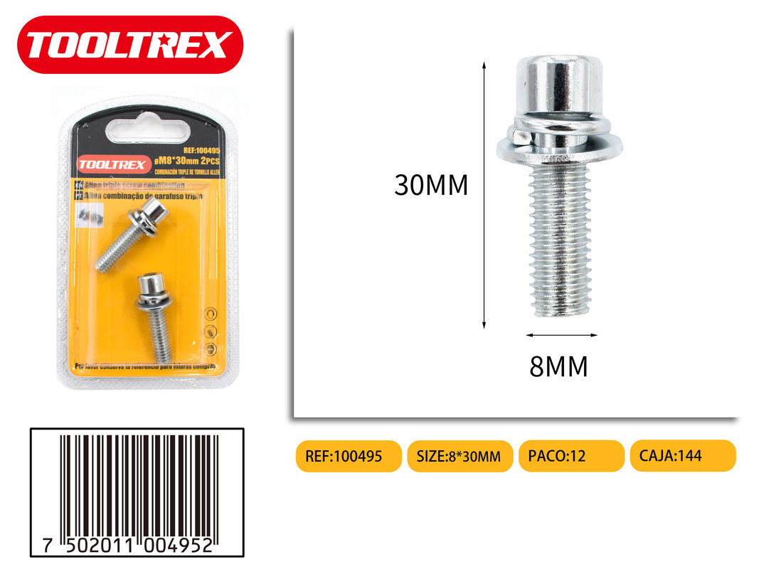 100495 Tornillos Hexagonales