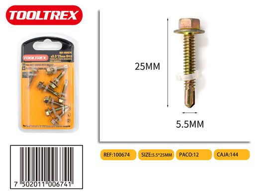 100674 Tornillos Para Metales
