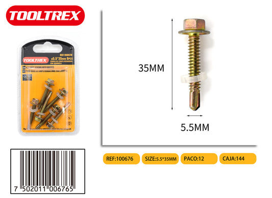 100676 Tornillos Para Metales