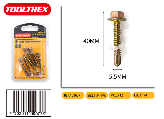100677 Tornillos Para Metales