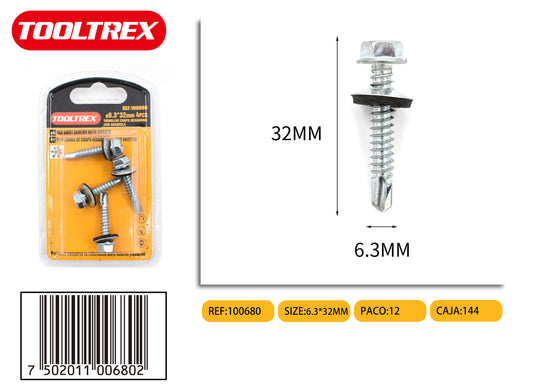 100680 Tornillos Para Metales