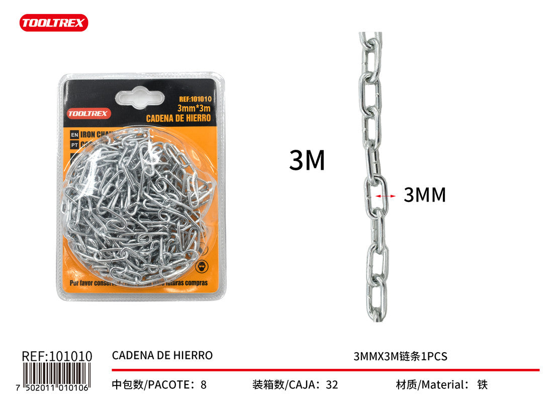 101010 Cadena de metal