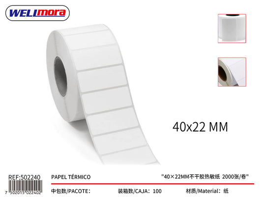 502240 Cintas Adesivas y Papel Termico