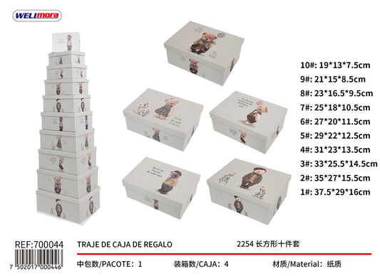 700044 Cajas de ragalos