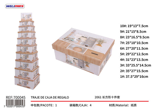 700045 Cajas de ragalos