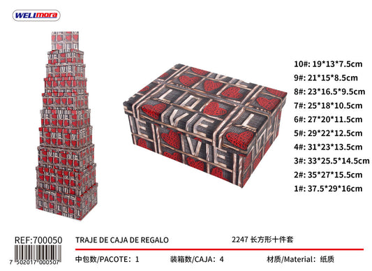 700050 Cajas de ragalos