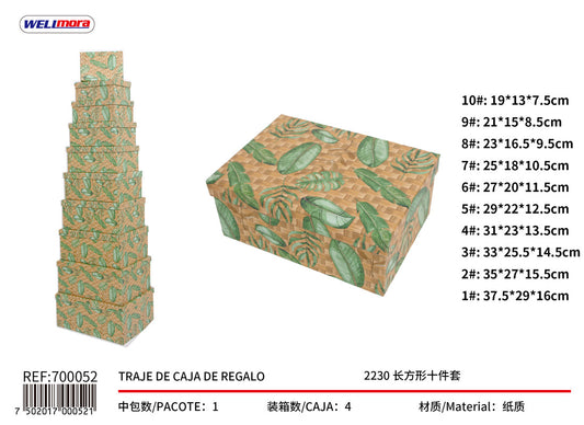 700052 Cajas de ragalos