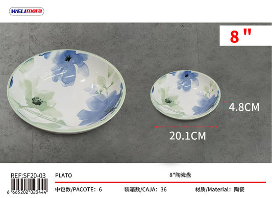 SF20-03 Porcelanas y Melamina